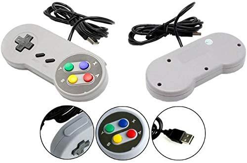 Kit 2 Controles Usb Super Nintendo Snes Joystick Windows