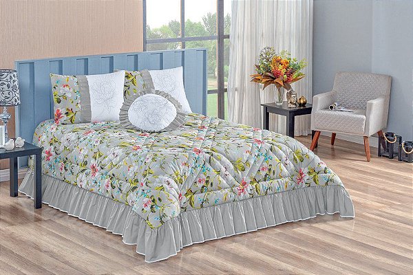 Kit Queen Florata 5 Peças