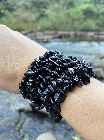 Pulseira Obsidiana  | Proteção e Purificação