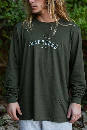 Camiseta Manga Longa Liberdade Unissex - Verde Musgo - Mauruuru Clothing -  Moda Autoral & Sustentável