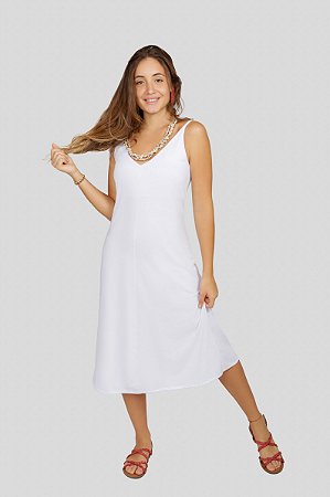Vestido Kohia Colab - Branco