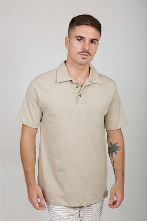 Camisa Polo Alika - Areia