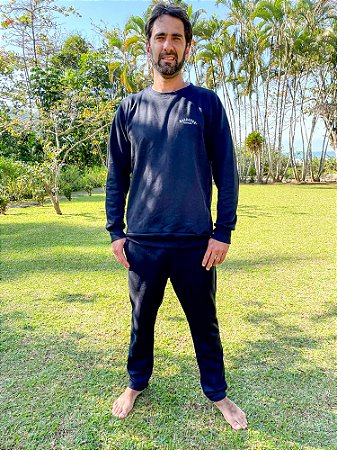 Blusão Moletom Careca Ecológico Toa - Preto