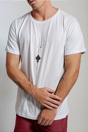 Camiseta Equilíbrio Unissex - Branca