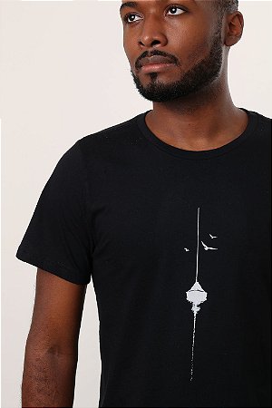 Camiseta Equilíbrio Unissex - Preta