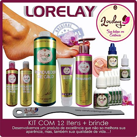 KIT SPA DOS PÉS com 12 itens + brinde