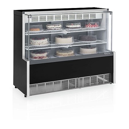 Vitrine Refrigerada Confeitaria 1.40m Linha Aurora GELOPAR GPEA-140R