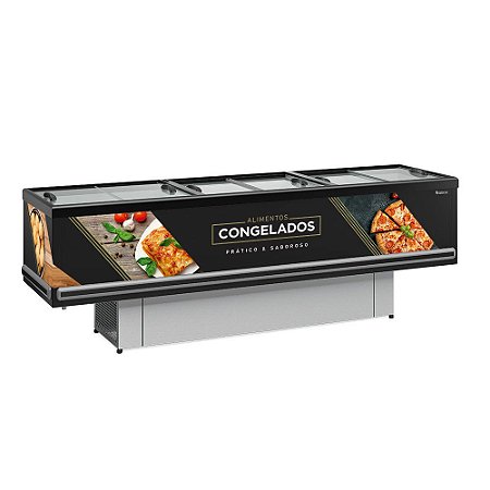 Expositor Ilha de Congelados Standard 2,90m GELOPAR GESV-290R