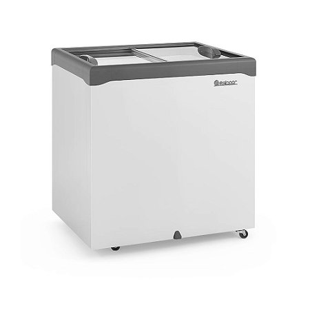 Freezer Conservador / Refrigerador horizontal Vidro Reto Deslizante 220L GELOPAR GHDE-220 H CZ