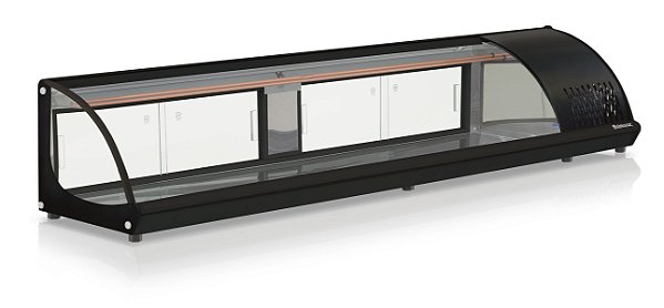 Vitrine Refrigerada de Sushi de Bancada 2,10m GELOPAR GVRB-210