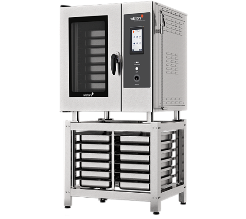Forno Combinado Touch Screen Trifásico 8 GN's WICTORY WCTS-8E