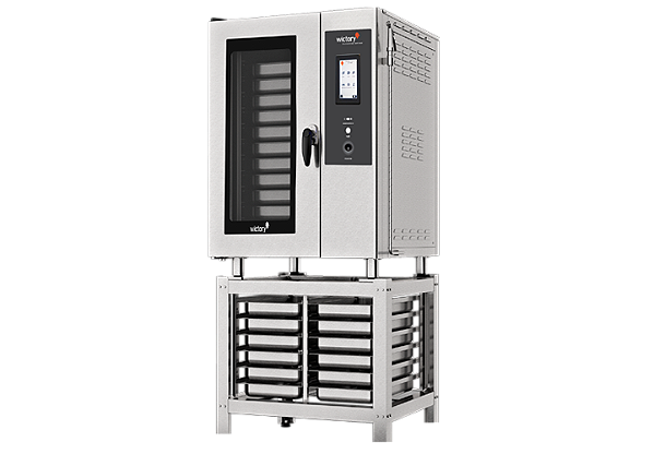 Forno Combinado Touch Screen Trifásico 11 GN's WICTORY WCTS-11E