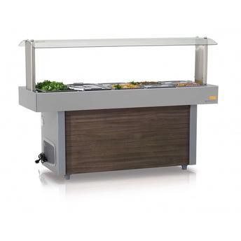 Mesa Refrigerada Linha Buffet Self-Service 10 cubas GELOPAR GMRA-190