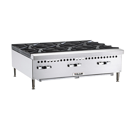 Hotplate a Gás Com 6 Queimadores VULCAN VCRH36