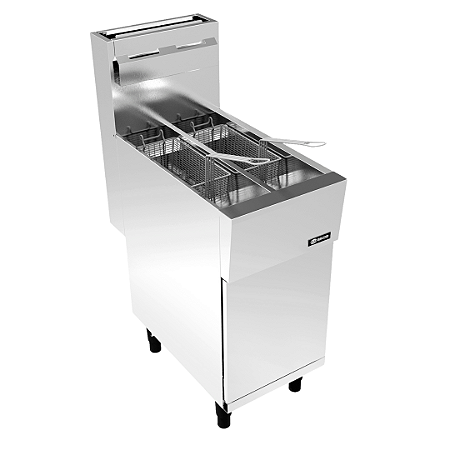Fritadeira Elétrica Industrial Split 25L Zona Fria MACOM FTC2-3TC