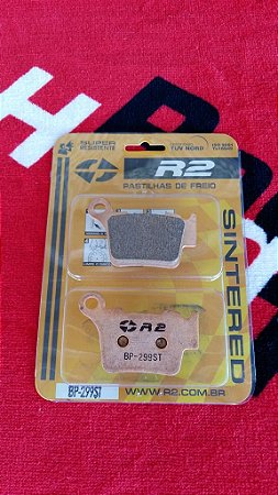 Pastilhas de freio traseiro sinterizadas Husqvarna WR 125