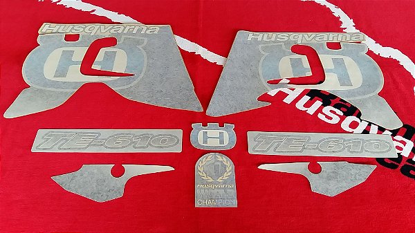 Kit completo de adesivos Husqvarna TE 610 2000