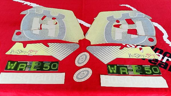 Kit completo de adesivos Husqvarna WR 250 1997