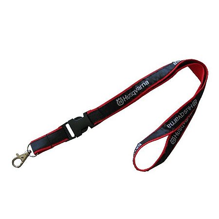 Chaveiro Husqvarna preto/vermelho