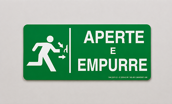 Placa M3 - Aperte e Empurre