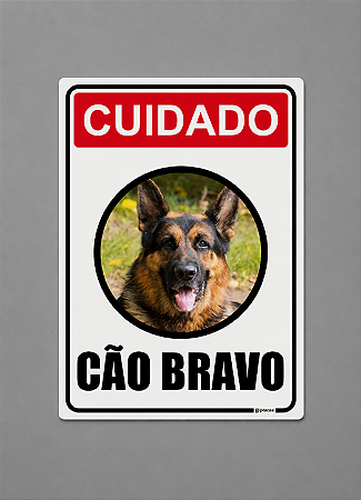 Cuidado - Cão Bravo