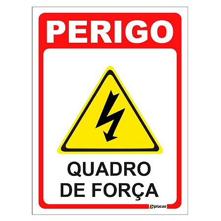 Placa - Quadro de Força