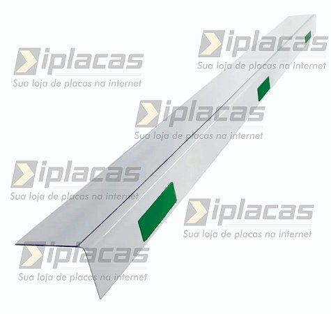 50und - Precificador Gôndola Porta Etiqueta Em L 50x3,5cm