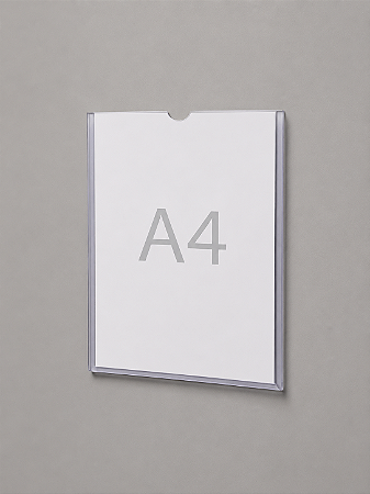 Display Porta Folha A4 Parede