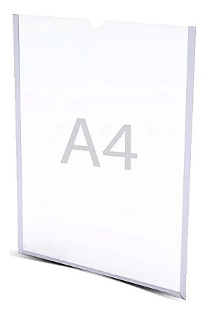 Display Porta Folha A4 Parede
