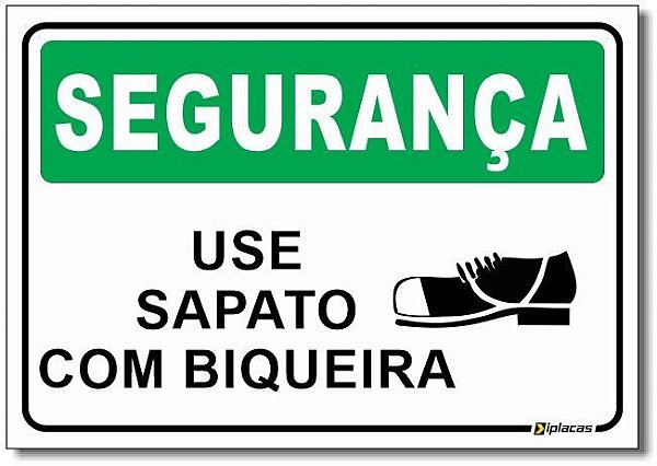 Segurança - Use Sapato Com Biqueira