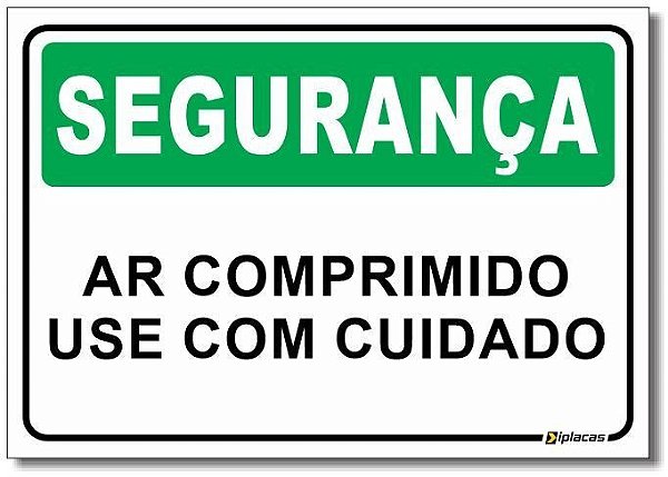 Segurança - Ar Comprimido, Use Com Cuidado