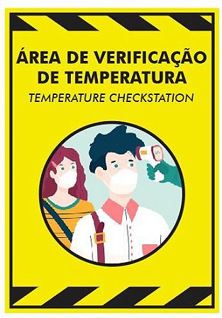 Placa - Área de Verificação de Temperatura