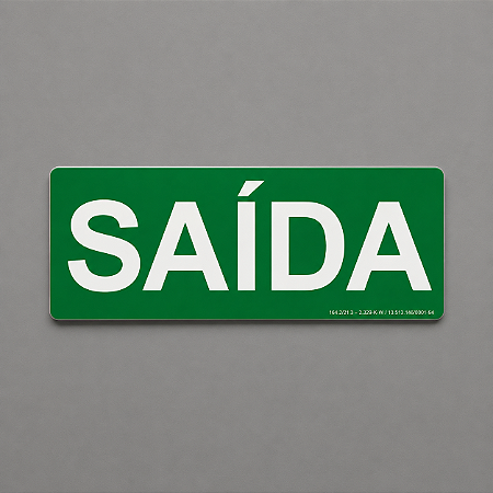 Placa - Saída