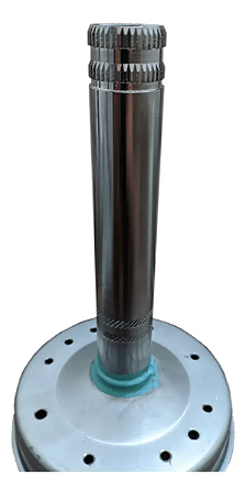 TUBO DE CENTRIFUGAÇÃO BRASTEMP/CONSUL 26" 15KG C/GUANIÇÃO - Alado