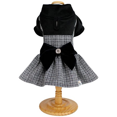 Vestido Xadrez Laço