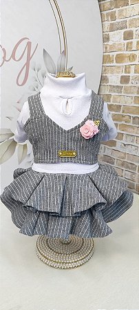 Vestido Risca de Giz