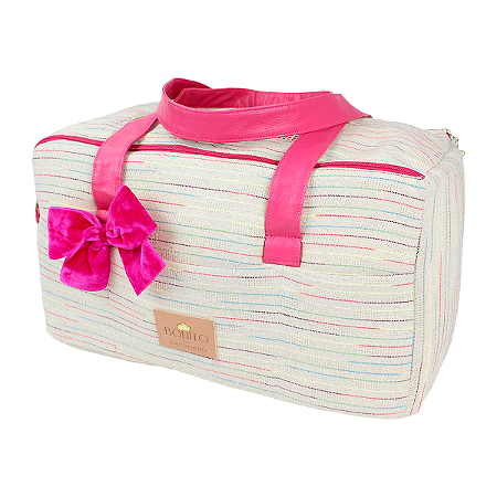 Bolsa Viagem Linen Pink