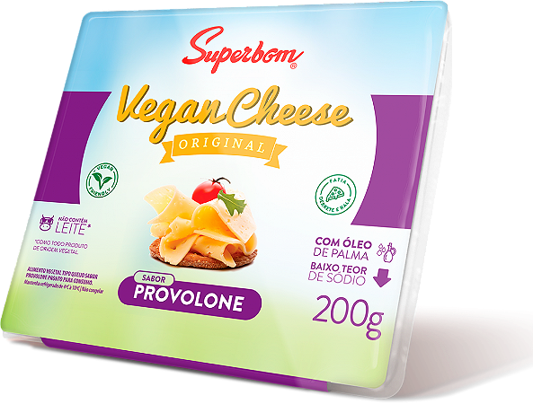 Vegan Cheese Provolone Superbom 200g
