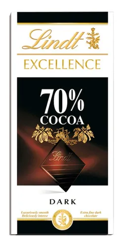 Chocolate 70%  EXCELLENCE LINDT  100g