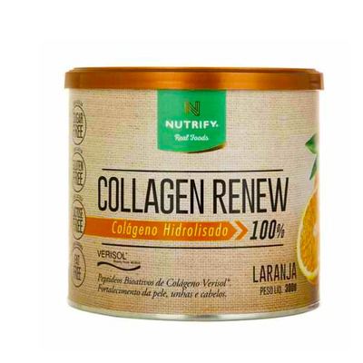COLAGEN RENEW - Colágeno hidrolisado sabor Laranja - NUTRIFY 300g