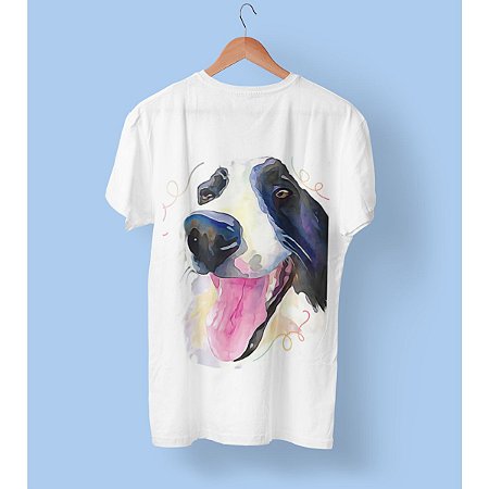 camiseta estampa de cachorro