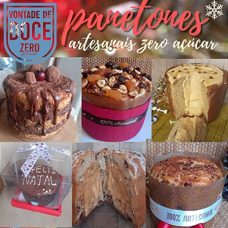 PANETONES VARIADOS-ZERO AÇÚCAR