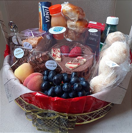 CESTA PRESENTE /ZERO AÇÚCAR