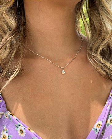 Pingente mini coração em Prata 925