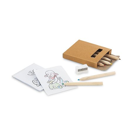 Kit para pintar em caixa de cartão Personalizado
