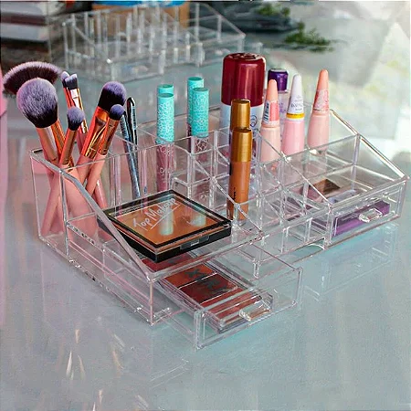 Organizador Cosmeticos 31,5 X 19,5 X 9 Cm - Cod:1122