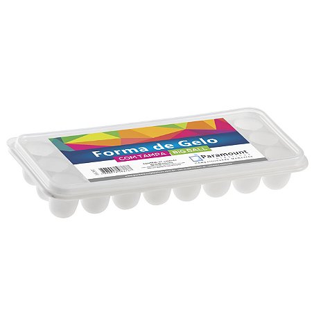 FORMA DE GELO C/ TAMPA BIG BALL