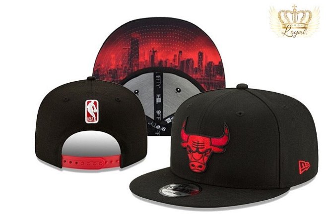 Boné Chicago Bulls - Black Edition