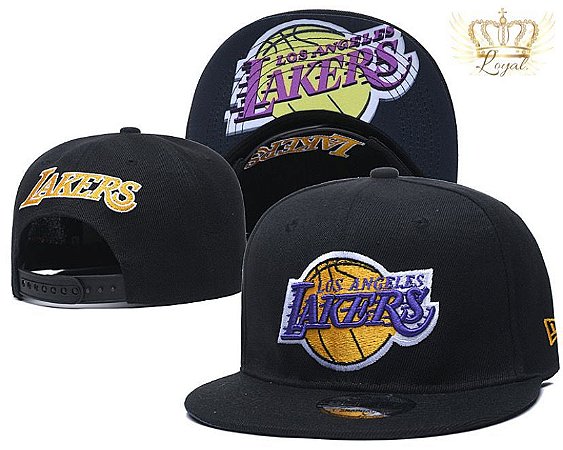 Boné Los Angeles Lakers- Logo All Black Edition