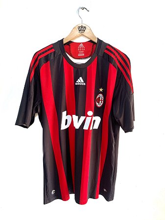 Camisa Milan 2008/09 - Home Edition - Ronaldinho Gaúcho #80